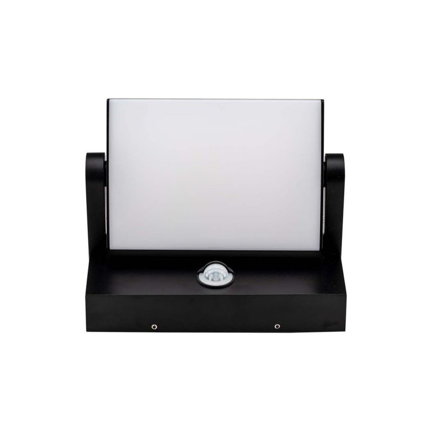 LED Buitenwandlamp met sensor LED/17W/230V 4000K IP65 zwart