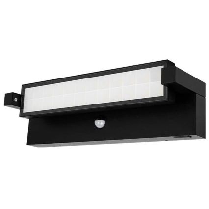 LED buitenwandlamp met bewegings- en schemersensor LED/36W/230V 3000/4000/6500K IP54 zwart