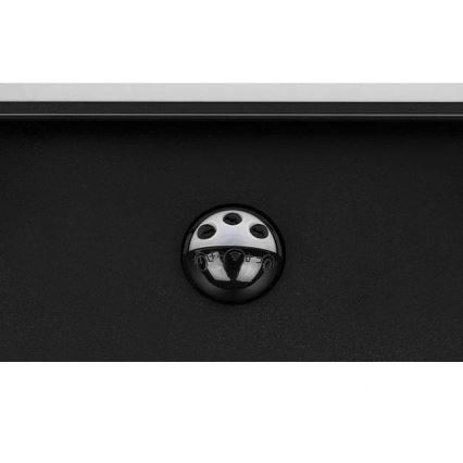 LED buitenwandlamp met bewegings- en schemersensor LED/36W/230V 3000/4000/6500K IP54 zwart