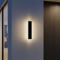 LED buitenwandlamp MIRANA LED/8W/230V 4000K IP44 30 cm zwart