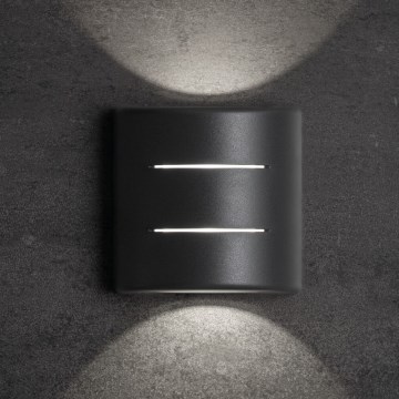 LED buitenwandlamp REFAZI LED/6W/230V IP54 antraciet