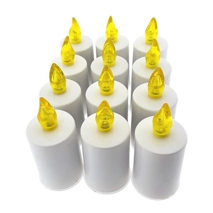 LED Candle LED/2xAA warm wit 10,8 cm wit