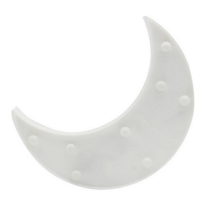 LED Decorartie lamp MOON LED/2xAA