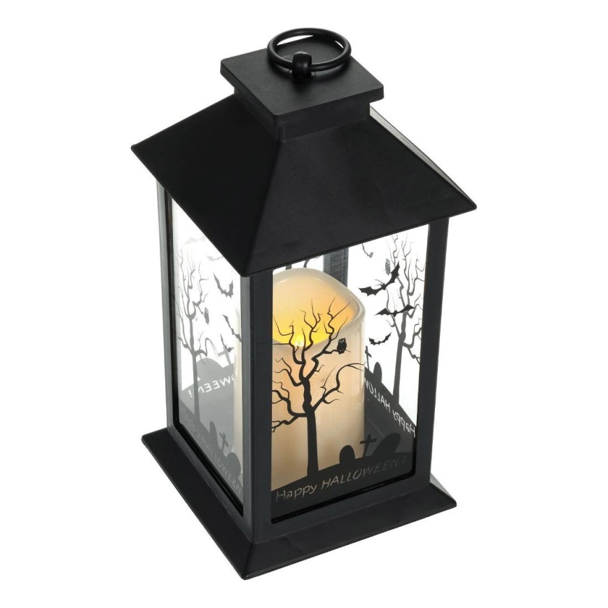 LED Decoratie HALLOWEEN LED/3xAAA/warm wit lantaarn