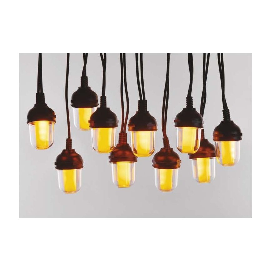 LED decoratief lichtsnoer voor buiten 100xLED/9,5m IP44