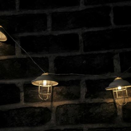 LED Decoratieve buitenverlichting LOFT 10xLED/2xAA