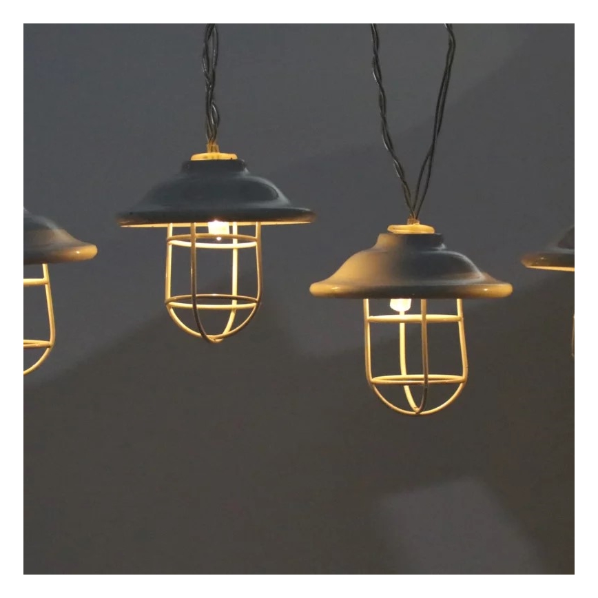 LED Decoratieve buitenverlichting LOFT 10xLED/2xAA
