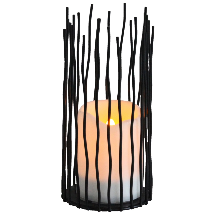 LED Decoratieve buitenverlichting NYBORG LED/2xAA 22 cm IP44 warm wit