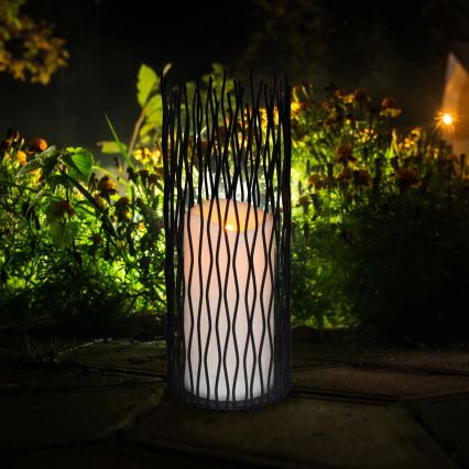 LED Decoratieve buitenverlichting NYBORG LED/2xAA 35 cm IP44 warm wit
