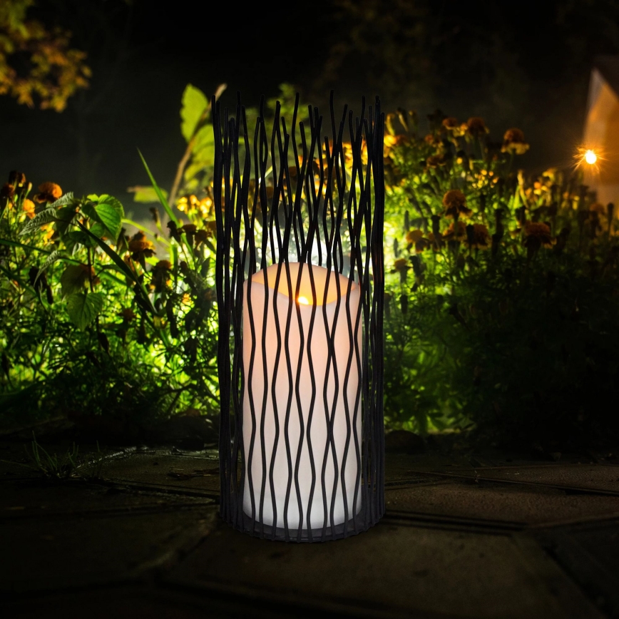LED Decoratieve buitenverlichting NYBORG LED/2xAA 35 cm IP44 warm wit