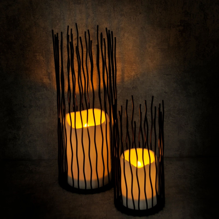 LED Decoratieve buitenverlichting NYBORG LED/2xAA 35 cm IP44 warm wit