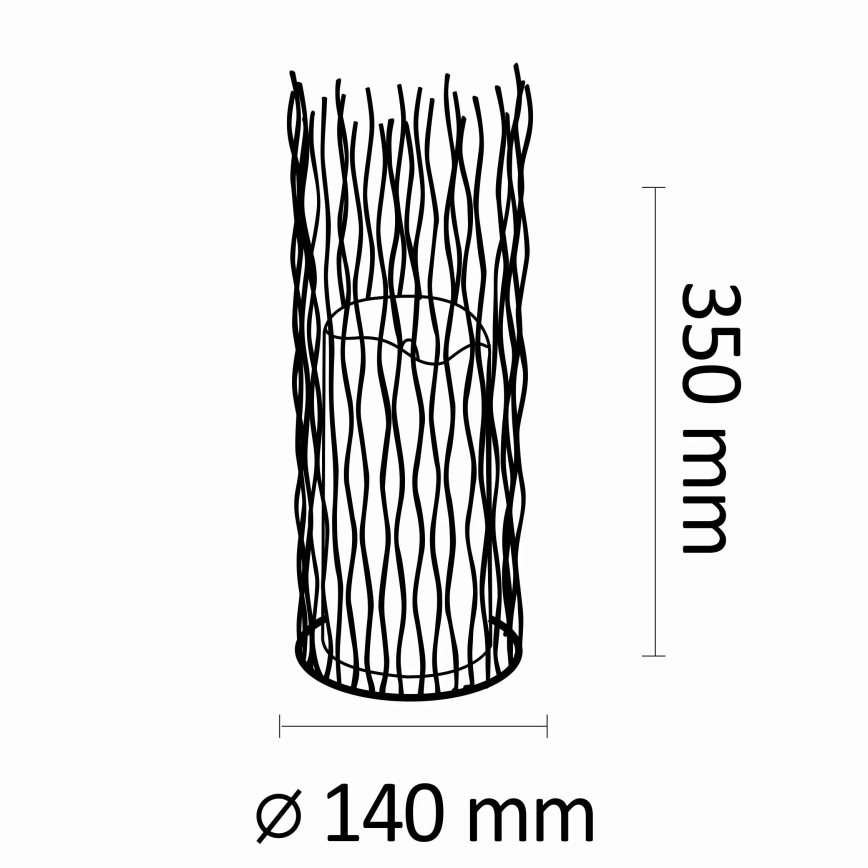 LED Decoratieve buitenverlichting NYBORG LED/2xAA 35 cm IP44 warm wit