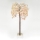 LED Decoratieve kunstkerstboom CHERRY TREE 84xLED/230V 1,7 m kers