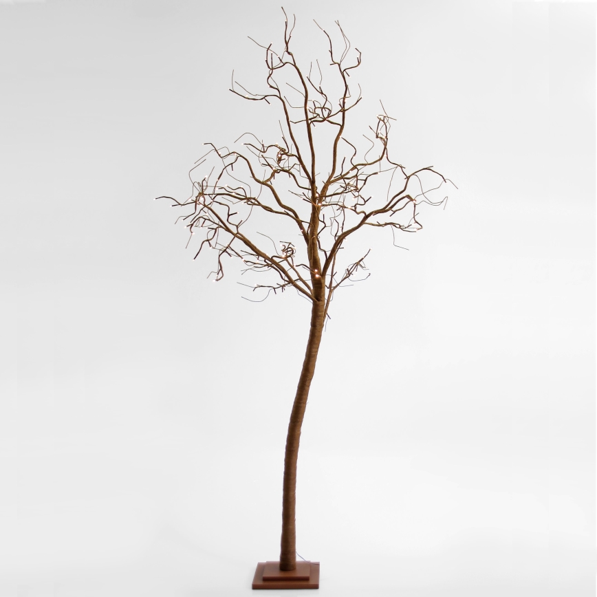 LED Decoratieve kunstkerstboom TREE 176xLED/230V 2,5 m