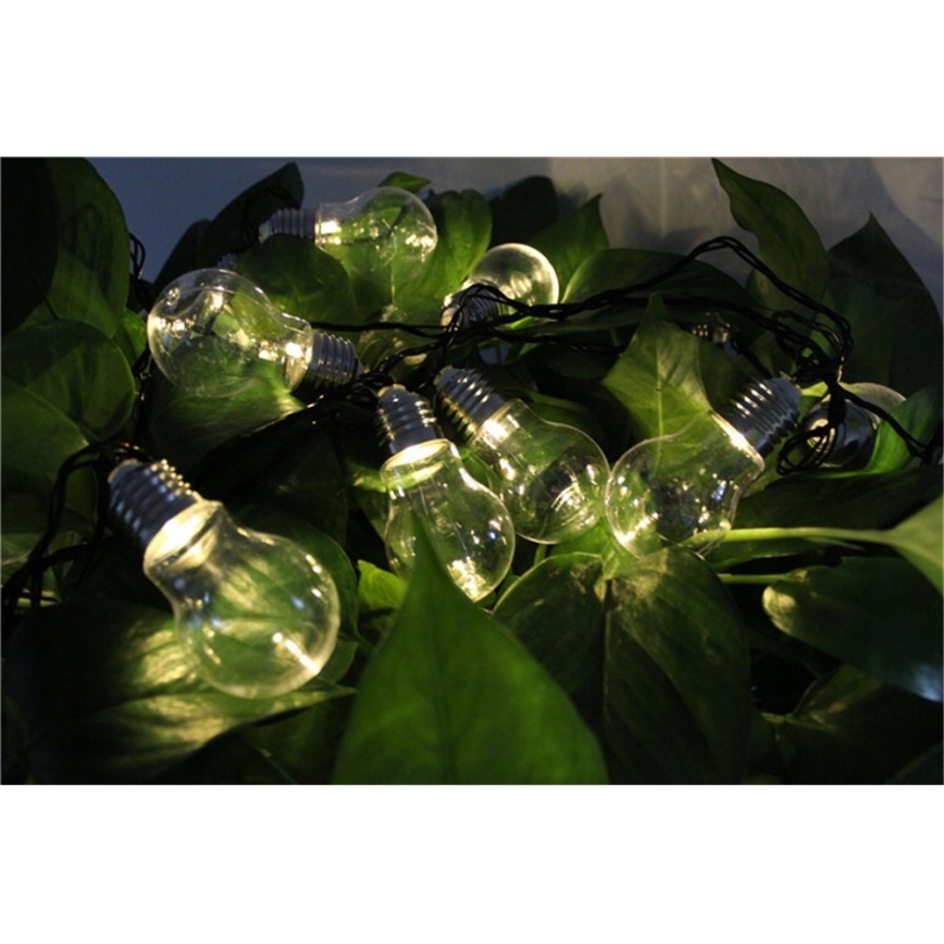 LED decoratieve lichtsnoer SMOLDER 2,1 m 10xLED/2xAA