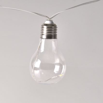 LED decoratieve lichtsnoer SMOLDER 2,1 m 10xLED/2xAA