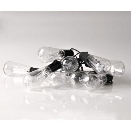 LED decoratieve slinger EDISON 2,65 m 10xLED/2xAA