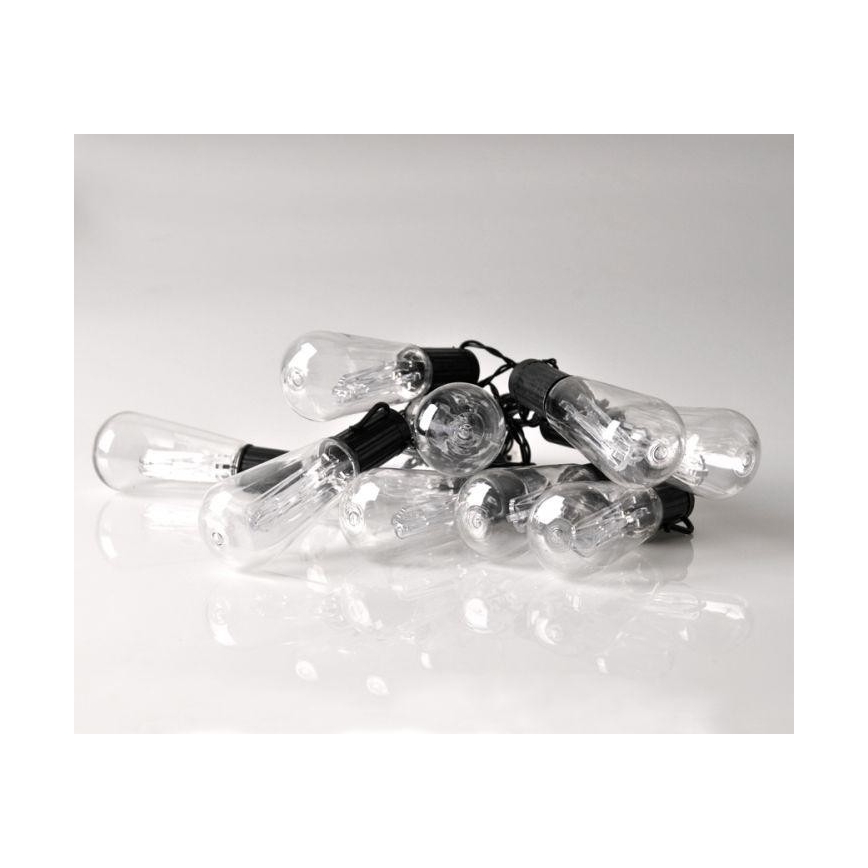 LED decoratieve slinger EDISON 2,65 m 10xLED/2xAA