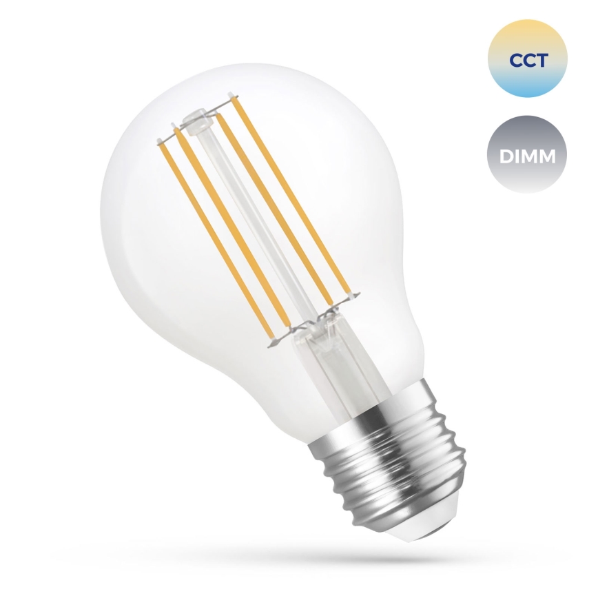LED dimable lamp A60 E27/5W/230V 2700-6500K Wi-Fi Tuya