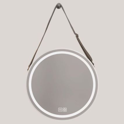 LED Dimbaar badkamer verwarmde verlicht spiegel LED/20W/230V 4000K IP44