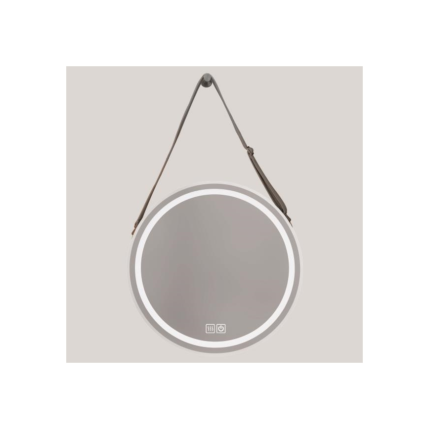 LED Dimbaar badkamer verwarmde verlicht spiegel LED/20W/230V 4000K IP44