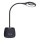 LED Dimbaar flexibel oplaadbaar tafellamp LUSIA LED/5W/5V 3000/4000K 1200 mAh zwart