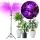 LED Dimbaar flexibel Staande lamp voor het kweken van planten VITARO 4xLED/7,5W/230V zwart