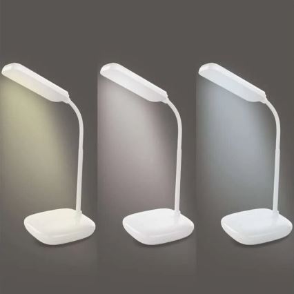 LED Dimbaar flexibel tafellamp LED/12W/230V 3000K/4000K/6500K wit
