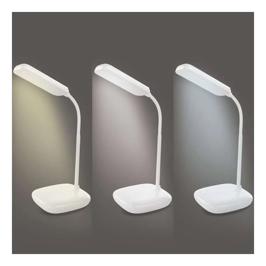 LED Dimbaar flexibel tafellamp LED/12W/230V 3000K/4000K/6500K wit