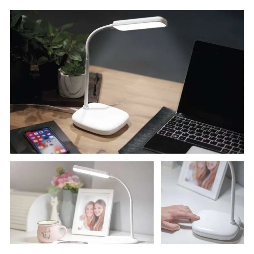 LED Dimbaar flexibel tafellamp LED/12W/230V 3000K/4000K/6500K wit