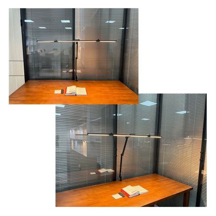 LED Dimbaar aanraken flexible tafellamp LED/36W/230V 3000-6500K CRI 92 zwart