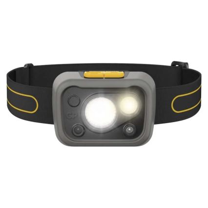 LED Dimbaar headlamp met sensor GP DISCOVERY CHW54 LED/3xAAA IPX5