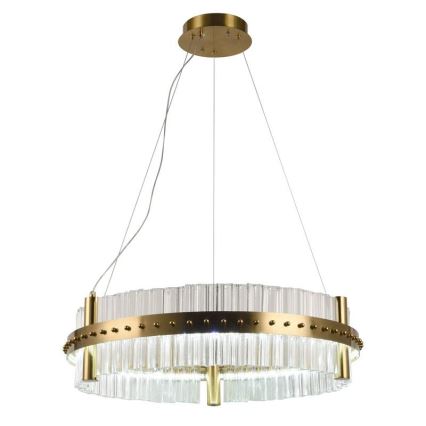 LED Dimbaar kristal Hanglamp aan een touw LED/40W/230V 3000-6500K + afstandsbediening