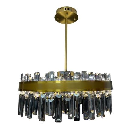 LED Dimbaar kristal Hanglamp on a pole LED/80W/230V 3000-6500K + afstandsbediening