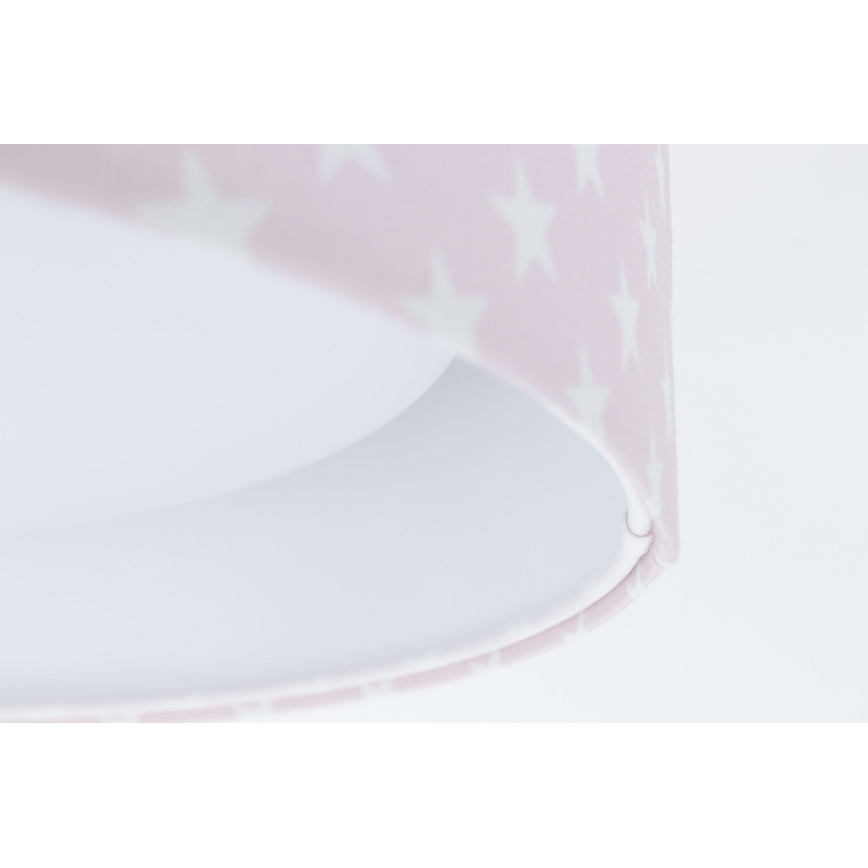 LED dimbare plafondlamp SMART GALAXY KIDS LED/24W/230V 3000-6500K sterren roze/wit + afstandsbediening