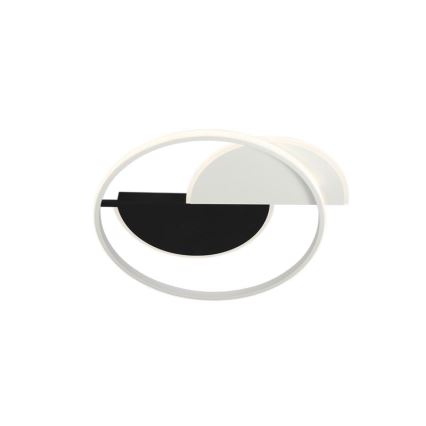 Dimbare LED Plafondlamp LED/70W/230V 3000-6500K wit/zwart + afstandsbediening