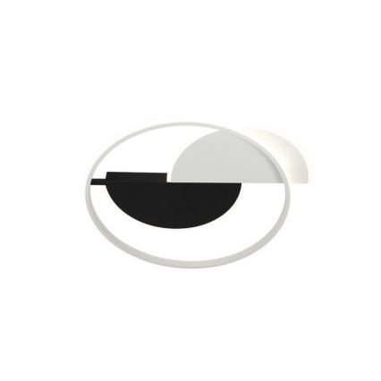 Dimbare LED Plafondlamp LED/70W/230V 3000-6500K wit/zwart + afstandsbediening