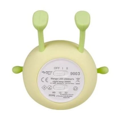 LED Dimbaar oplaadbaar kinder nachtlamp LED/1W/5V 3000K 800 mAh mango