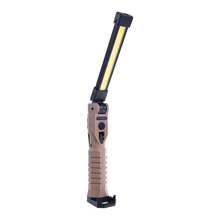 LED Dimbaar oplaadbaar werk zaklamp met powerbankfunctie LED/4W/5V IPX4 600 glanzend 2000 mAh