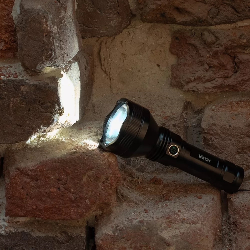 LED Dimbaar oplaadbaar zaklamp LED/20W/5V IPX5 1900 glanzend 5000 mAh