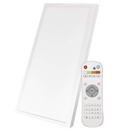 LED Dimbaar Plafondlamp LED/25W/230V 2700K-6000K Rechthoek + afstandsbediening
