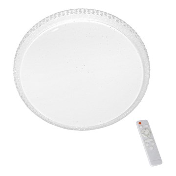 LED Dimbaar plafondlamp CRUZ LED/40W/230V 2000lm + afstandsbediening