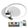 LED Dimbaar plafondlamp LED/65W/230V 3000-6500K wit + afstandsbediening