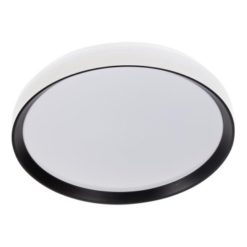 LED dimbaar plafondlamp LIXAN LED/47W/230V 3000-6500K Ø 38,6 cm wit/zwart + afstandsbediening