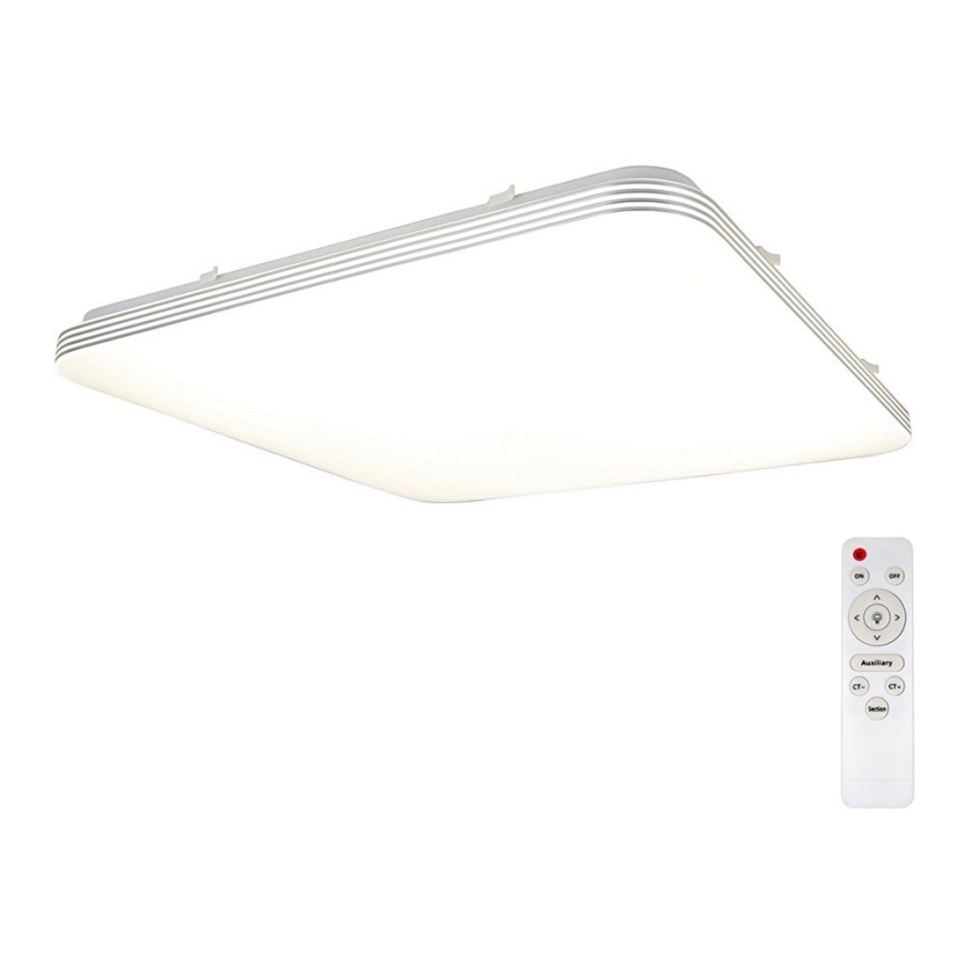 LED Dimbaar plafondlamp PALERMO LED/72W/230V + afstandsbediening