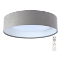 LED Dimbaar Plafondlamp SMART GALAXY LED/24W/230V Ø 44 cm grijs/wit 3000-6500K + afstandsbediening