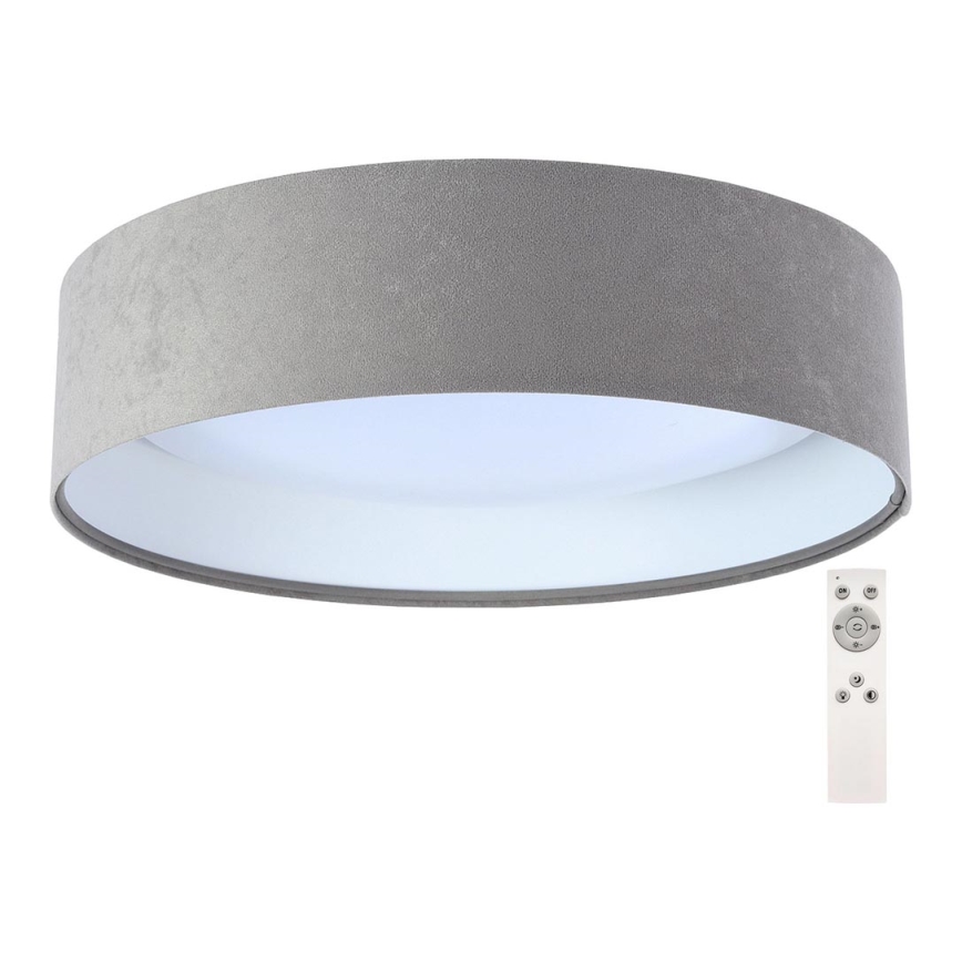 LED Dimbaar Plafondlamp SMART GALAXY LED/24W/230V Ø 44 cm grijs/wit 3000-6500K + afstandsbediening