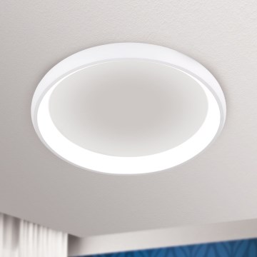 LED Dimbaar plafondlamp VENUS LED/50W/230V Ø 61 cm wit