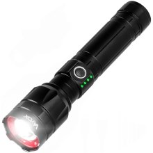 LED Dimbaar rechargeable flashlight met powerbankfunctie LED/30W/5V IPX5 1060 lm 12 h 5000 mAh