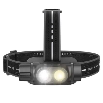 LED Dimbaar rechargeable headlamp GP XPLOR PHR19 LED/1x18650/5V IPX8